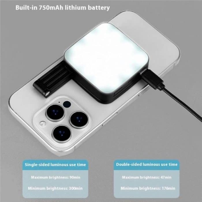 M42 Double-Sided Lighting Fill Light MagSafe Magnetic Phone Selfie Beauty Lamp, M42 – Bild 11