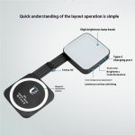 M42 Double-Sided Lighting Fill Light MagSafe Magnetic Phone Selfie Beauty Lamp, M42 – Bild 13