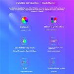 T140RGB Tragbares Vollfarb-Fülllicht für Videoaufnahmen/Live-Fotografie – Bild 4