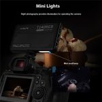 T140RGB Tragbares Vollfarb-Fülllicht für Videoaufnahmen/Live-Fotografie – Bild 8