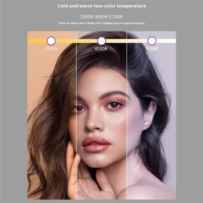T140RGB Tragbares Vollfarb-Fülllicht für Videoaufnahmen/Live-Fotografie – Bild 9