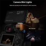 T140 Tragbares Clip-Fülllicht für Telefonkameras, Tablets, Videos, Live-Selfie-Fülllicht – Bild 6