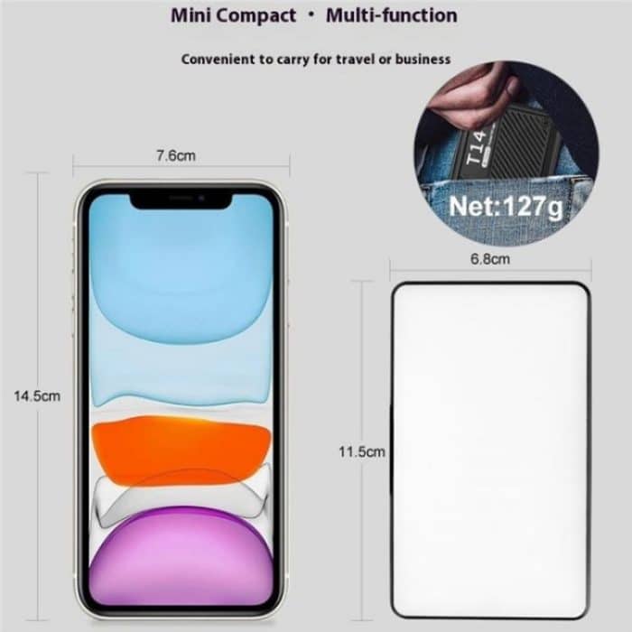 T140 Tragbares Clip-Fülllicht für Telefonkameras, Tablets, Videos, Live-Selfie-Fülllicht – Bild 10