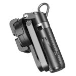 P15-C 2 In 1 Portable Magnetic Tripod Phone Holder Telescopic Selfie Stick with Keyring – Bild 2