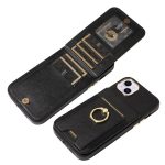 Ring Multifunctional Vertical Flip Wallet Back Cover Leather Phone Case, For iPhone 14 Plus, For iPhone 14, For iPhone 14 Pro, For iPhone 14 Pro Max – Bild 4