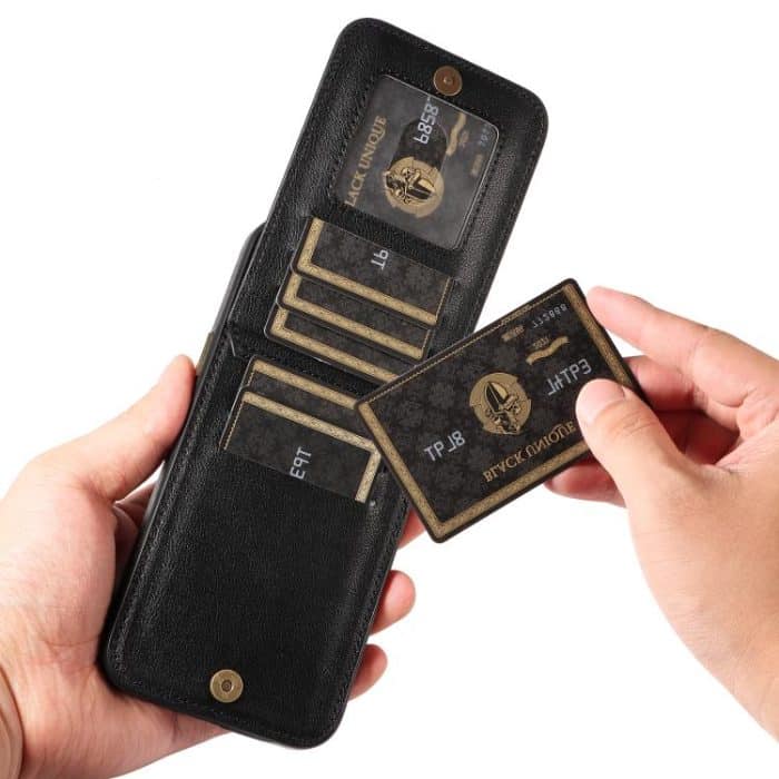 Ring Multifunctional Vertical Flip Wallet Back Cover Leather Phone Case, For iPhone 14 Plus, For iPhone 14, For iPhone 14 Pro, For iPhone 14 Pro Max – Bild 5