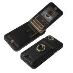 Ring Multifunctional Vertical Flip Wallet Back Cover Leather Phone Case, For iPhone X / XS – Bild 5