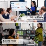 WAVLINK UG69PD12 DisplayLink Docking Station Quad  Monitors For Laptops M1 / M2 / Mac & Windows, US Plug, UK Plug, EU Plug, AU Plug – Bild 3