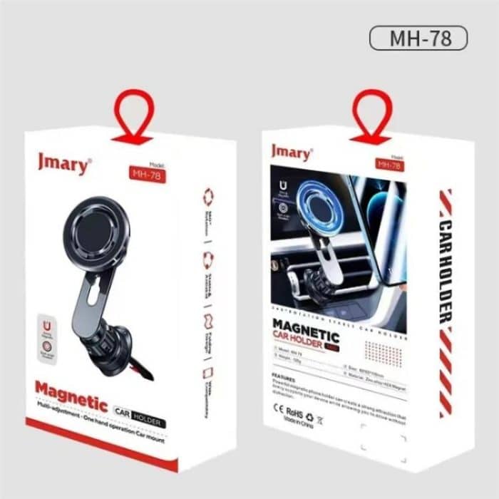 JMARY MH-78 Starke magnetische Absorption Handyhalter Halterung Auto Air Vent Telefonhalterung – Bild 10