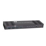 K10-2 For 2 Computers/Monitors USB 3.0 Dual DP Output 8K 60Hz 2x2 Version 2.1 KVM Switcher, US Plug, EU Plug