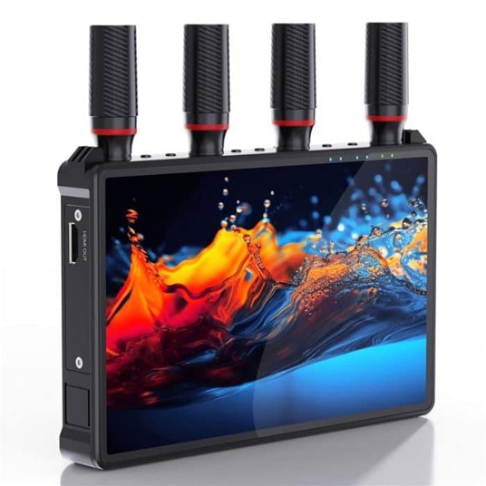 VRRIIS 083P Wth Screen Support 1TX to 5RX 400m Wireless HDMI Transmitter Receiver, US Plug, UK Plug, EU Plug, AU Plug – Bild 3