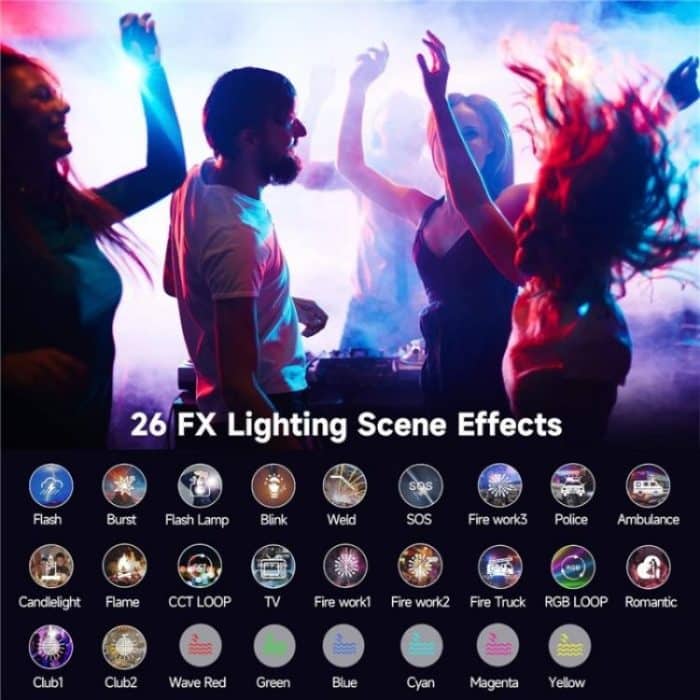 Weeylite S03 Portable RGB Light Video Live Streaming Photography Full Color Fill Light, S03 – Bild 5