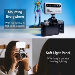 Weeylite S05 Portable App Control Phone Fill Lamp Video Live Streaming Photography RGB Full Color Fill Light, S05 – Bild 4