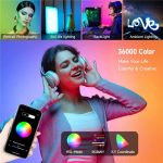 Weeylite S05 Portable App Control Phone Fill Lamp Video Live Streaming Photography RGB Full Color Fill Light, S05 – Bild 5