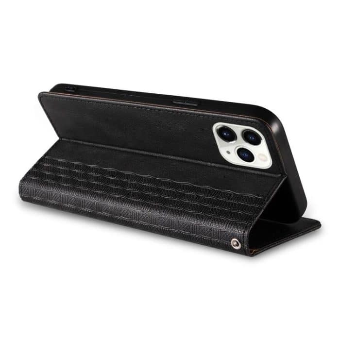 Braided Embossed Strong Magnetic Leather Phone Case, For iPhone 11 Pro Max, For iPhone 11, For iPhone X / XS, For iPhone XR – Bild 7