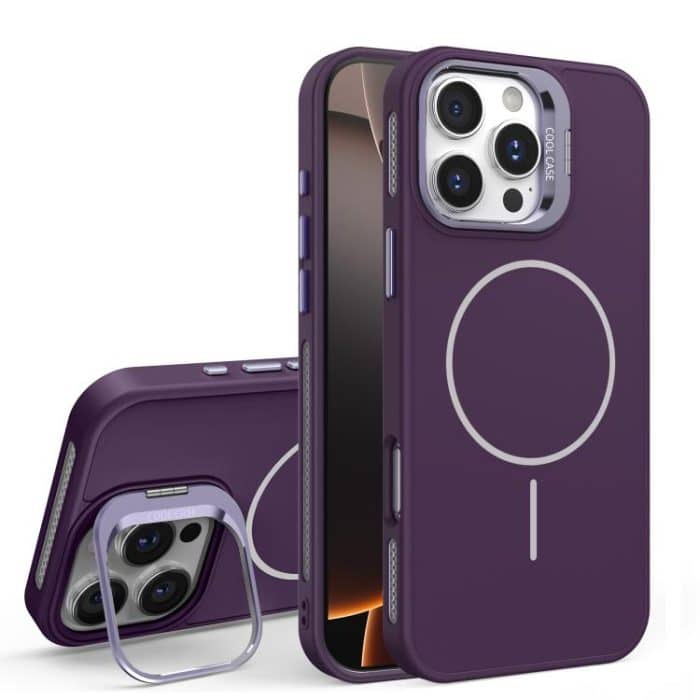 SYA002865915A.jpg Organic Silicone Lens Holder MagSafe Phone Case, For iPhone 16 Pro Max, For iPhone 16 Pro, For iPhone 16 Plus, For iPhone 16 – Bild 1