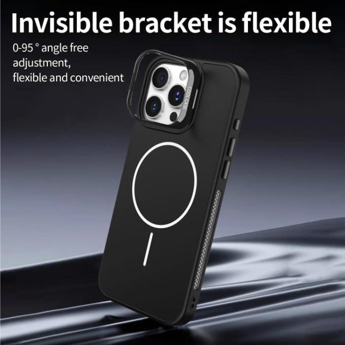 Organic Silicone Lens Holder MagSafe Phone Case, For iPhone 15 Pro Max, For iPhone 15 Pro, For iPhone 15, For iPhone 14 – Bild 3
