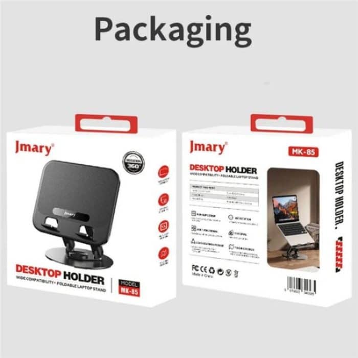 Jmary MK-85 360 Grad drehbarer, faltbarer Laptop-Tablet-Halter – Bild 8