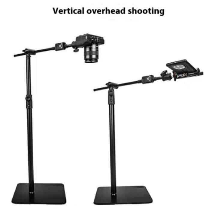 YUNTENG VCT-838 Telefonkamera Livestream Overhead Shooting Einbeinstativ mit Fernbedienung – Bild 7