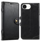 Suteni Q-03 Oil Wax Magnetic Clasp Leather Phone Case, For iPhone 16e, For iPhone 16 Pro Max, For iPhone 16 Pro, For iPhone 16 Plus, For iPhone 16, For iPhone 15 Pro Max