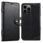 Suteni Q-03 Oil Wax Magnetic Clasp Leather Phone Case, For iPhone 14 Pro Max, For iPhone 13 Pro Max, For iPhone 13 Pro, For iPhone 13, For iPhone 13 mini, For iPhone 12 Pro