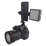 KY18 Live-Streaming Fotografie DSLR Kamera Rotierenden Handy Klemme Kalten Schuh Montieren – Bild 3
