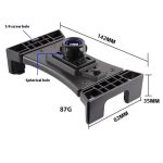B049 Kugelkopf Große Tablet-Halterung Klemme Multifunktionale Universal-Telefon-Tablet-Halterung – Bild 3