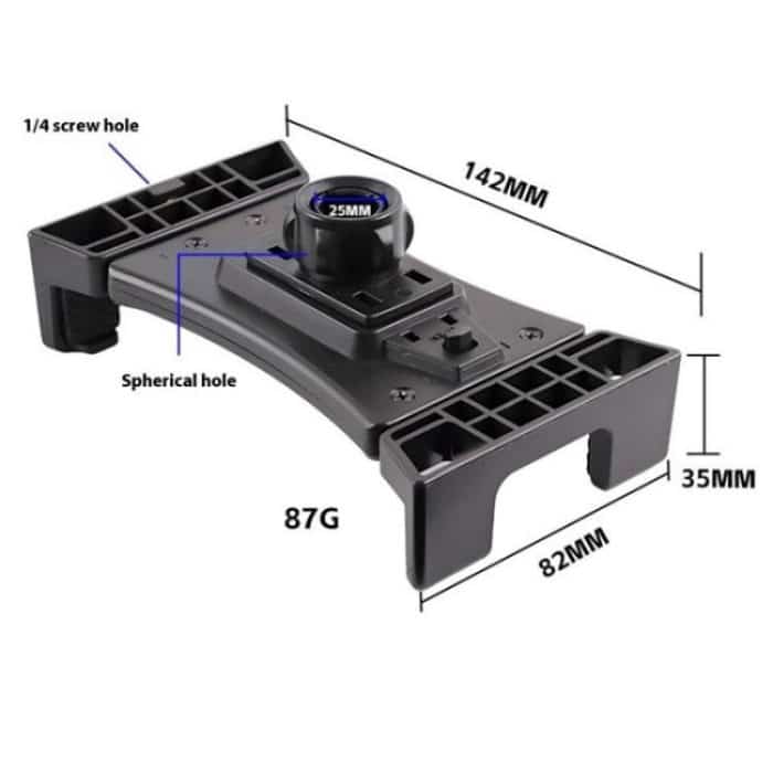 B049 Kugelkopf Große Tablet-Halterung Klemme Multifunktionale Universal-Telefon-Tablet-Halterung – Bild 3