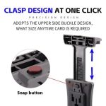 F088 Blitzschuhhalterung Große Tablet-Klemme Multifunktions-Universal-Telefon-Tablet-Halter – Bild 7