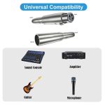 JUNSUNMAY XLR-Stecker auf 6,35-mm-Buchse, Audioadapter – Bild 5