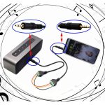 JUNSUNMAY 3,5-mm-Stecker auf 3-poliges Stereo-Audio-Anschlussblock-Balum-Anschlusskabel, Länge: 30 cm – Bild 6