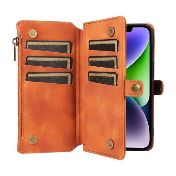 Fantasy Multifunctional Zipper Wallet Leather Phone Case, For iPhone 14 Plus, For iPhone 14, For iPhone 14 Pro, For iPhone 14 Pro Max – Bild 4