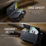 CaseMe C39 RFID Blocking Zipper Wallet Leather Phone Case with Crossbody Strap, For iPhone 16, For iPhone 15 Pro Max, For iPhone 15 Pro, For iPhone 15 Plus – Bild 8