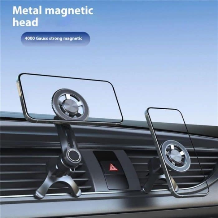 V005 360 Degree Rotatable Air Vent Holder Bracket Compatible With MagSafe Car Phone Mount, V005 (Gear Type), V005 (Single Hole) – Bild 2