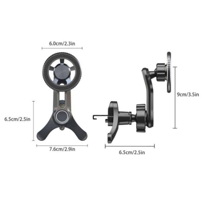 V005 360 Degree Rotatable Air Vent Holder Bracket Compatible With MagSafe Car Phone Mount, V005 (Gear Type), V005 (Single Hole) – Bild 14