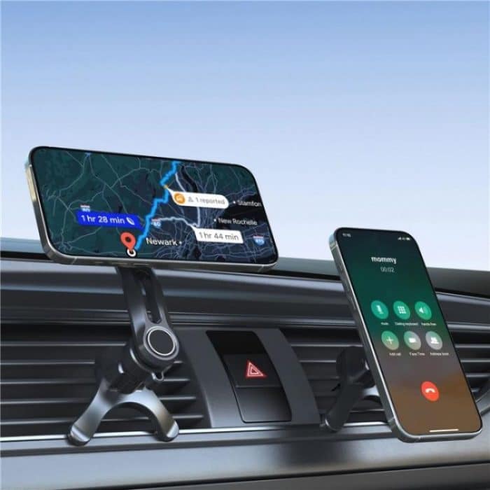 V005 360 Degree Rotatable Air Vent Holder Bracket Compatible With MagSafe Car Phone Mount, V005 (Gear Type), V005 (Single Hole) – Bild 6