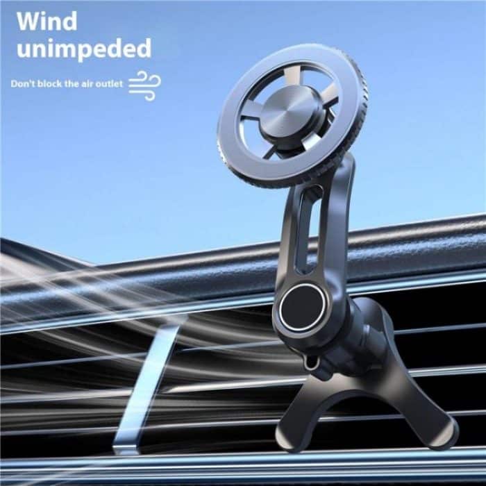 V005 360 Degree Rotatable Air Vent Holder Bracket Compatible With MagSafe Car Phone Mount, V005 (Gear Type), V005 (Single Hole) – Bild 8
