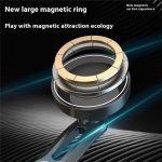 V004 Handyhalterung mit einstellbarem Winkel, kompatibel mit MagSafe, Autotelefonhalter, Lüftungshalterung – Bild 7