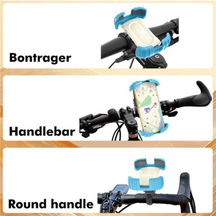 Z012 360 Degree Rotation Universal Cellphone Holder Motorcycle Bicycle Handlebar Phone Mount – Bild 11