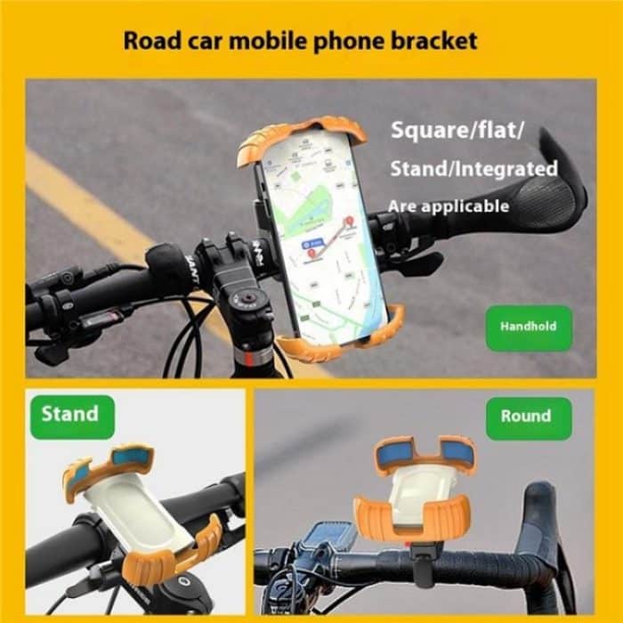 Z012 360 Degree Rotation Universal Cellphone Holder Motorcycle Bicycle Handlebar Phone Mount – Bild 7