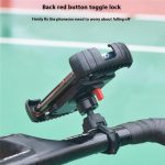 Z012 360 Degree Rotation Motorcycle Bicycle Handlebar Rearview Mirror Phone Mount – Bild 5