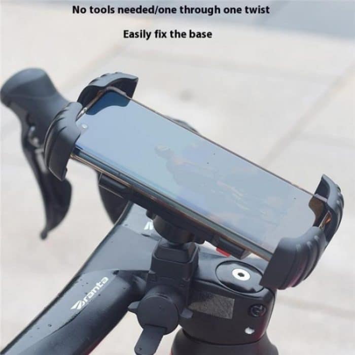 Z012 360 Degree Rotation Motorcycle Bicycle Handlebar Rearview Mirror Phone Mount – Bild 6