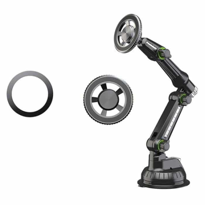 XWJ-JX04 Dashboard Windshield Magnetic Car Mount Suction Cup Base Long Arm Holder, XWJ-JX04 (Gear Type), XWJ-JX04 (Single Hole) – Bild 1