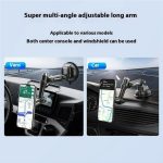 XWJ-JX04 Dashboard Windshield Magnetic Car Mount Suction Cup Base Long Arm Holder, XWJ-JX04 (Gear Type), XWJ-JX04 (Single Hole) – Bild 13