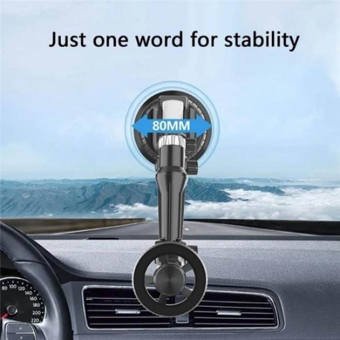 XWJ-JX04 Dashboard Windshield Magnetic Car Mount Suction Cup Base Long Arm Holder, XWJ-JX04 (Gear Type), XWJ-JX04 (Single Hole) – Bild 4