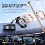 X28 Vacuum Suction Phone Mount 360 Degree Rotating Magnetic Car Phone Holder, X28 (Black), X28 (White) – Bild 4