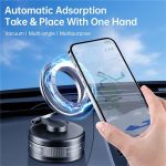 S11 360 Grad Rotation Faltbare Legierung Telefon Halter Dashboard Magnetische Auto Telefon Halter – Bild 5