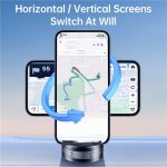S11 360 Grad Rotation Faltbare Legierung Telefon Halter Dashboard Magnetische Auto Telefon Halter – Bild 7