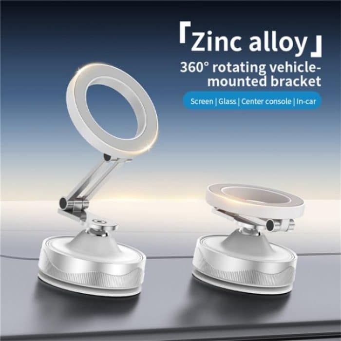 X30 Car Foldable Cell Phone Stand Suction Cup Mount Vacuum Magnetic Car Phone Holder, X30 – Bild 2