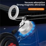 X30 Car Foldable Cell Phone Stand Suction Cup Mount Vacuum Magnetic Car Phone Holder, X30 – Bild 3